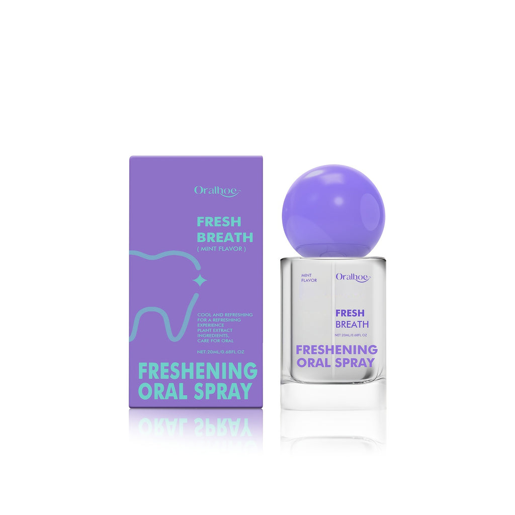 Fresh Oral spray, containing mint ingredients, quickly freshens the mouth, eliminates odors and keeps it refreshing for a long time. Compact and portable, it is suitable for use after meals or in social occasions