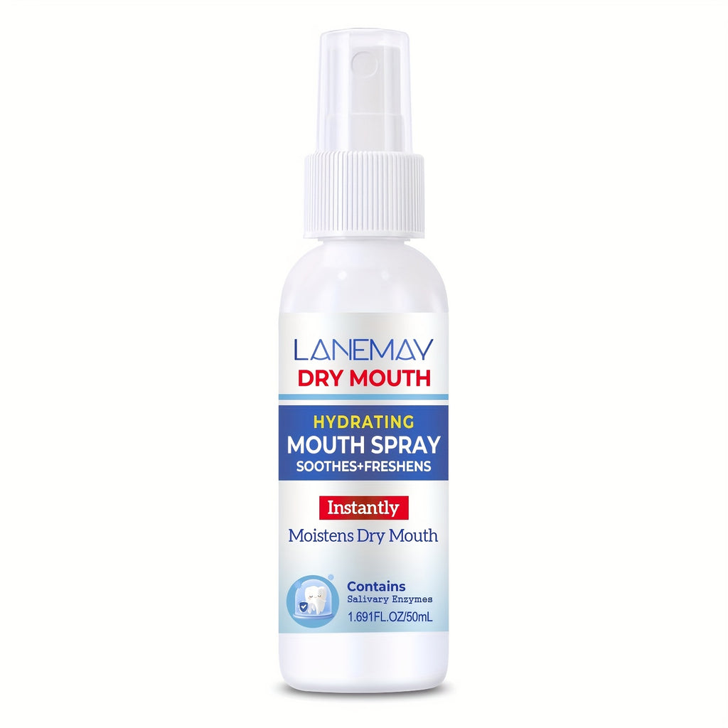 Hydrating Mouth Spray-Moistens and Relieves Symptoms of  Mouth-with a Hint of Mint-Keep Freshens Breath and Great Tasting-Suitable for  Mouth & Bad Breath